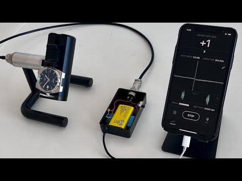 Timegrapher Microphone Adapter for iPhone (DIY)