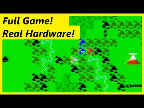 Cloudy Mountain Advanced Dungeons & Dragons Intellivision Complete Game Gameplay 3 Difficulties