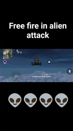 free fire alien attack👽👽👽