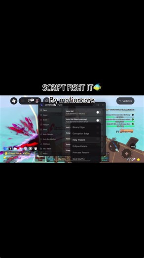 Guía de Script Fish IT para Motion Core