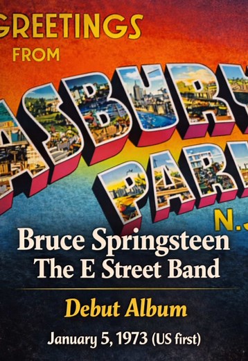 Bruce Springsteen's Debut Album: Greetings from Asbury Park