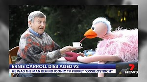 Ernie Carroll, the man behind iconic TV puppet, Ozzie Ostrich has died. He started his television career in the fifties and was also a writer and producer. 7NEWS at 6pm. More: 7news.link/3qOPTRV #7NEWS | 7NEWS Brisbane