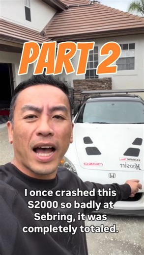 Chi on Instagram: "This is raw POV footage from 2010, during a NASA Time Attack session in my Honda S2000. It was a cool Sunday morning, first session of the day — the kind of conditions drivers dream about. Grip was there, confidence was high, and everyone’s mindset was the same: full send. Exiting Turn 1, I dropped a wheel on the exit curbing. The passenger-side wheel fell outside the curbing, the car snapped, and at 105+ mph it sent me straight into the inside concrete wall. The impact was ha