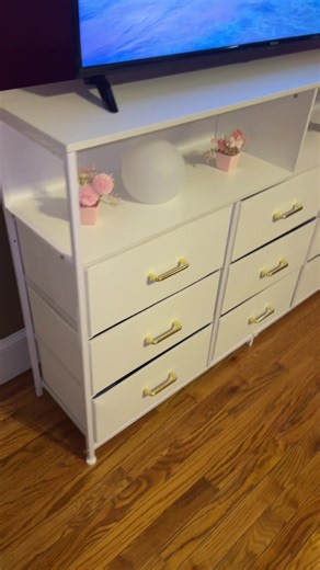 Stylish Bedroom Dresser with LED Lights