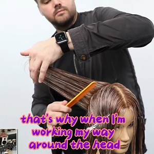 The Famous Rachel Green Haircut🤩 | Matt Beck