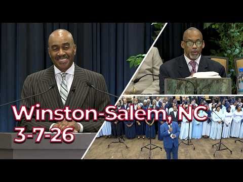 First Church TOG Broadcast March 7th 2026 Saturday PM Edited With Scriptures Winston Salem, NC