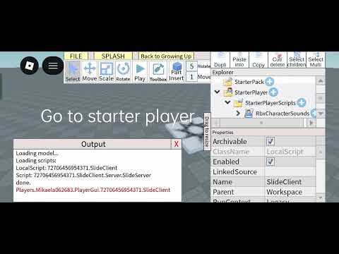 How to make a slide button in studio lite