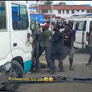 This is how we do it 😄 K5 Bus crew | Jobbie Yasaro