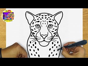 HOW TO DRAW A CHEETAH | DRAWING A CHEETAH EASY