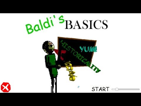 creepy teacher video game Baldi Mod