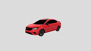 Honda City RS - Download Free 3D model by 3DHA (@howtodrwcars)