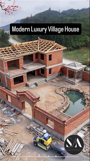 Modern Luxury Village House | Where Simplicity Meets Elegance | SA Designs