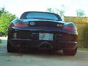 Supercharged Boxster exhaust 4.0