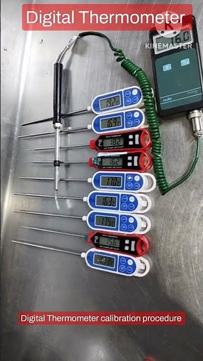 Digital Thermometer I Digital Thermometer Calibration Procedure I Comparision Method