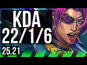 KAYN vs ZED (JGL) | 22/1/6, Legendary | EUW Master | 25.21