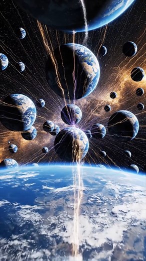 100K views · 3.7K reactions | Déjà vu might not be imagination — it could be a quantum echo from another version of you. Some scientists believe overlapping universes cause fragments of memory to cross dimensions. Cinematic visuals and audio generated with AI. #ParallelRealities #DejaVu #QuantumMultiverse #AIShorts #ViralScience #CinematicShorts #ScienceExplained #Astrophysics #SpaceCuriosity #CosmicMystery #QuantumTheory | Galaxy Quest Chronicles | Facebook