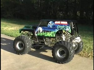 1/4 Scale Grave Digger Part 15 with Conley V8