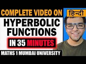Complete video on Hyperbolic Functions Engineering Mathematics in Hindi | Complex Numbers