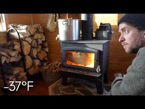 3-Day SNOWSTORM and -37°F At My Off-Grid Cabin In Alaska | Cozy Cabin Life