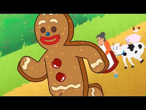 L'uomo di pan di zenzero - Fiabe Italiane - Italian Fairy Tales - storie italiane