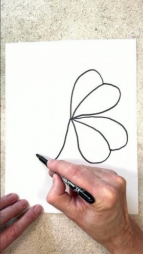 Draw a Four Leaf Clover #artprojectsforkids
