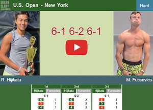 Unstoppable Rinky Hijikata annihilates Fucsovics in the 2nd round to set up a clash vs Zhang. HIGHLIGHTS - U.S. OPEN RESULTS - Tennis Tonic - News, Predictions, H2H, Live Scores, stats