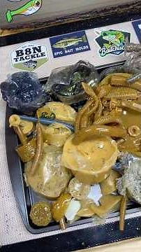 Remelt time to make soft plastic fishing baits! #fishing #baitmaking