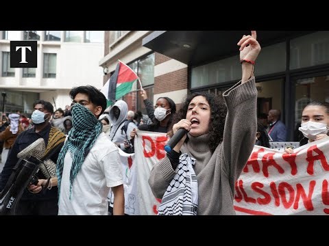 Students Hold Pro-Palestinian Protests On The Second Anniversary Of October 7