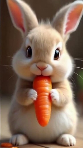 The Cutest Rabbit Eating Carrots (You Won't Believe Your Eyes)