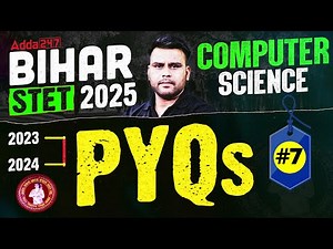 Bihar STET 2025 | Bihar STET Computer Teacher Eligibility | STET Computer Previous Year Questions #7
