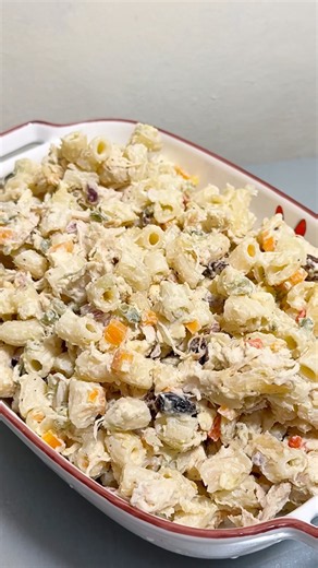 Chicken Macaroni Pasta Salad