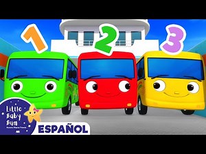 10 pequeños autobuses |🚌 Caricaturas de autobuses 🚌| Canciones infantiles | LBB Español