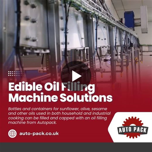 #edibleoils #packagingautomation #filling #capping #uk | AUTOPACK LIMITED