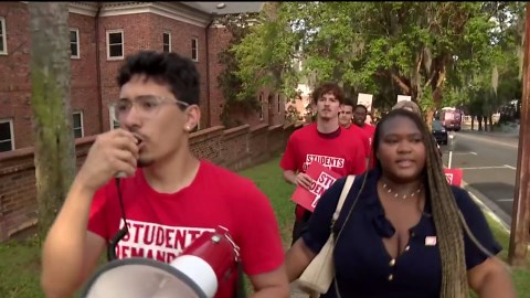Florida State students march to Capitol