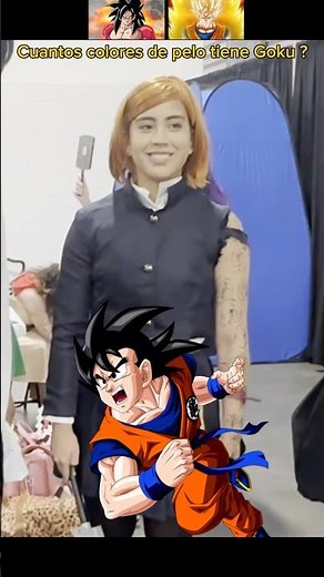 What hair colors does Goku have? | #anime #goku #dbz #howmany #whathaircolorsdoesgokuhave