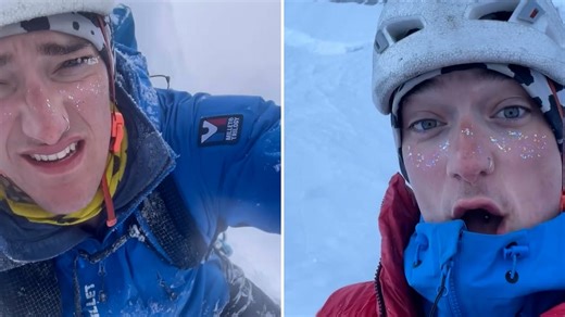 Climber Balin Miller seen scaling peaks weeks before tragic fall