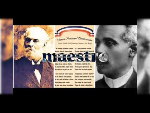 El himno nacional dominicano, símbolo de honor y orgullo.
