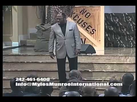 The Purpose & Power Of The Male Man | Understanding The Source of True Manhood ❃Myles Munroe❃