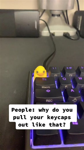 Custom Artisan Keycaps for Cackbird Keyboard