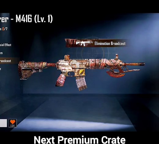 PUBG Mobile 4.4 Update: Premium Crate Gun Match