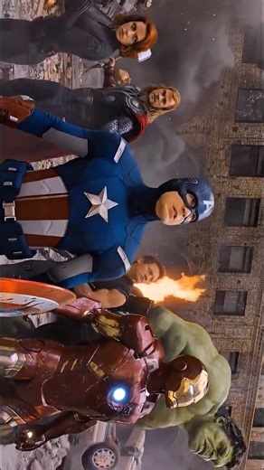 Epic Teamwork of Captain America, Iron Man & Hulk | The Avengers vs Giant Monster!