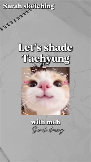 let's shade V with me 🐻#thv #bts #v #trend #taehyung #kimtaehyung #sarahsketching