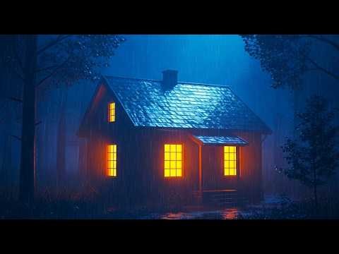 Deep Sleep Music - Relaxing Piano for Healing with Rain Sounds - Insomnia Relief, Anxiety & Calming