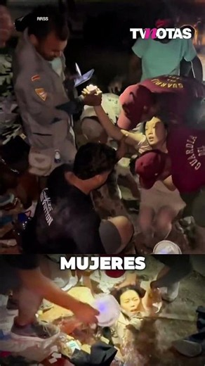 MIRACLE IN LA GUAIRA! YOUNG WOMAN RESCUED ALIVE AFTER BEING TRAPPED IN EARTHQUAKE RUBBLE