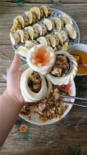 Amazing Momos Folding Skills You Need To See 😍#Momos #Dumpling #FoodArt #Cooking #StreetFood