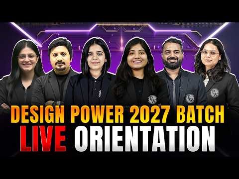 Design Power 2027 Batch🚀 Live Orientation | Complete Roadmap for NIFT, NID & UCEED 2027