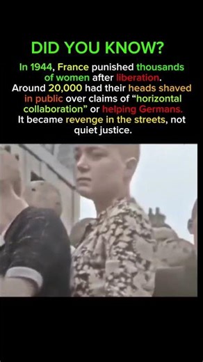 The WWII Tragedy France Never Admits #history #shocking #wwii