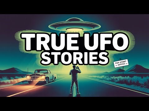 True Alien & UFO Encounter Stories For Sleep | Black Screen With Rain Sounds Vol.4