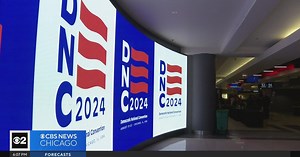 DNC unveils logo for media tour in Chicago