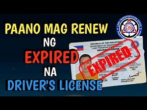 PAANO E RENEW ANG EXPIRED NA LISENSYA NGAYONG 2025 | HOW TO RENEW EXPIRED DRIVERS LICENSE 2025